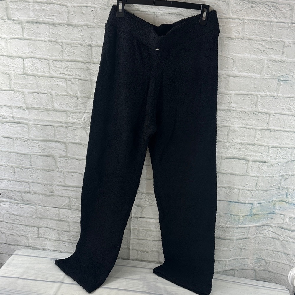 PINK Victoria's Secret Woman’s Black Textured Pants